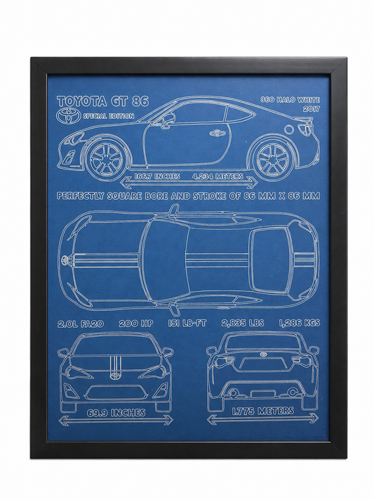 Toyota GT86 Special Edition Blueprint